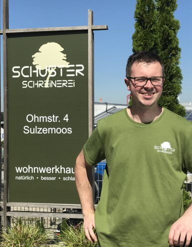 Bernhard Schuster Schreinermeister und Schlafberatung im Wohnwerkhaus in Sulzemoos nähe Dachau