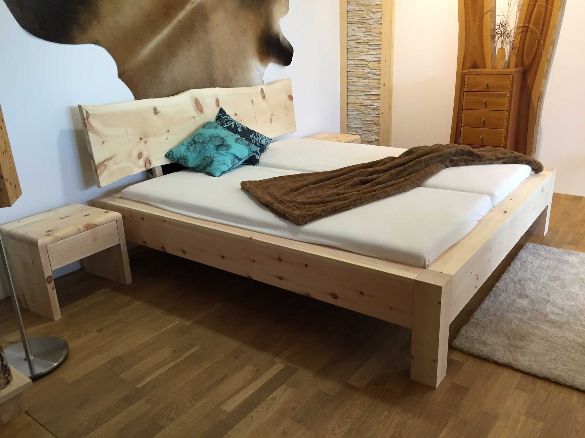 Zirbenbett Starnberg vom Wohnwerkhaus